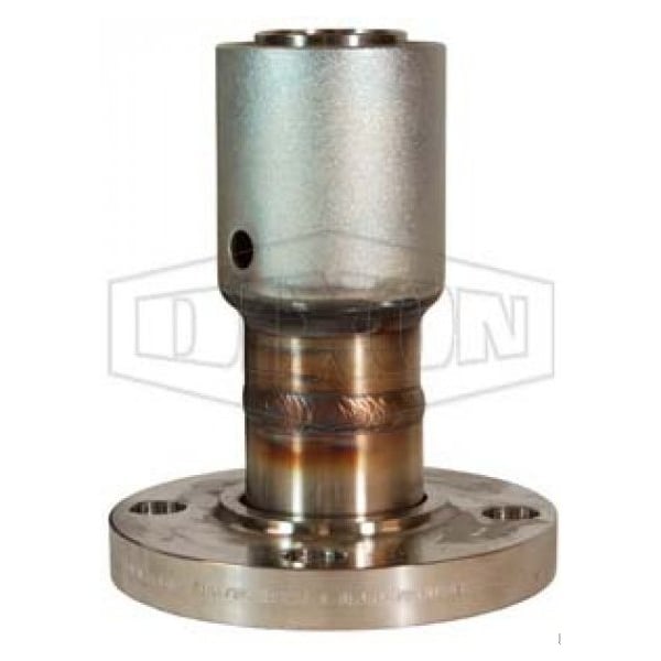 Holedall External Swage Floating Flange, 4 ID x 4-53/64 to 4-60/64 OD in, 316 SS, Domestic